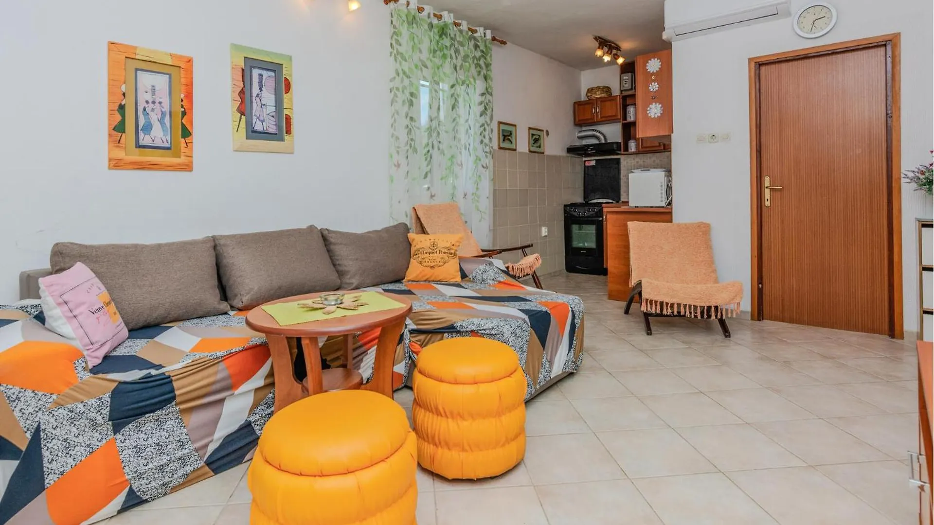 Lovely Apartment In Privlaka With Kitchen